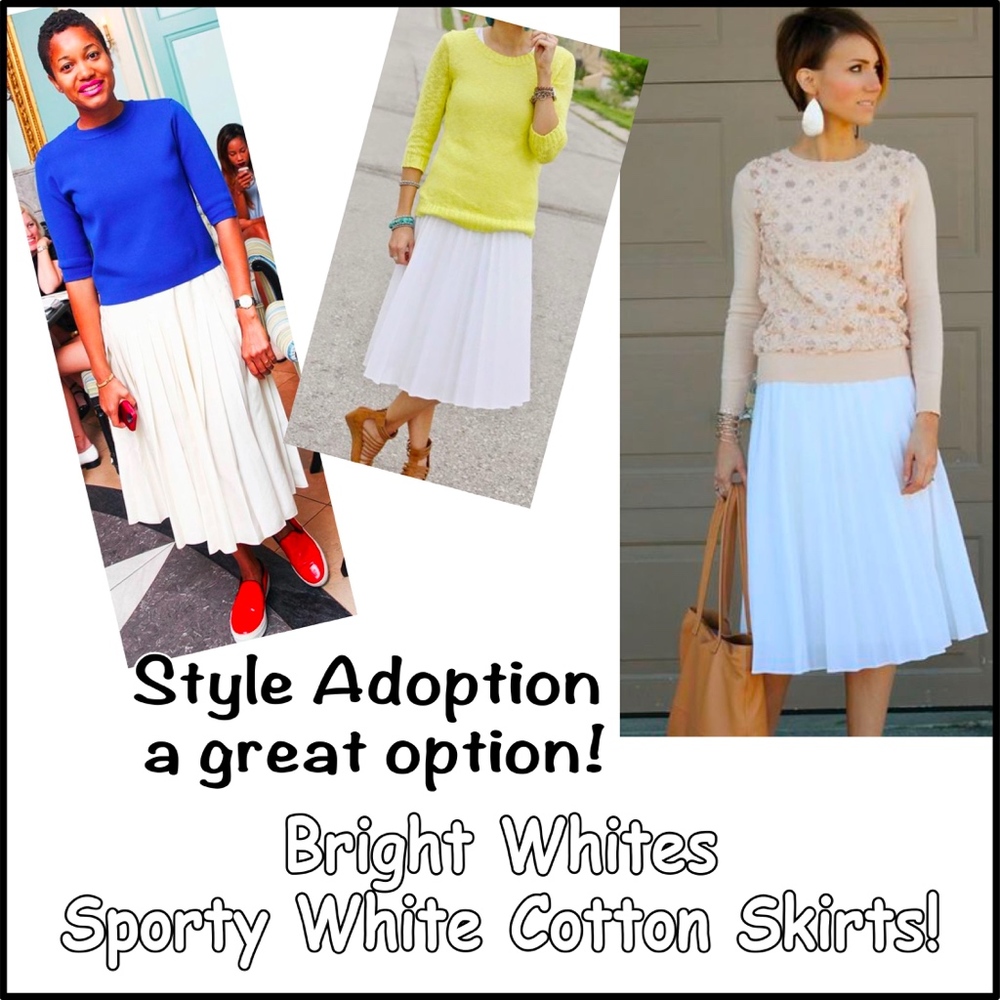 White Elie Tahari skirt -size 4